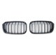 ΓΡΙΛΙΑ ΣΠΟΡ ΔΙΠΛΕΣ ΡΑΒΔΟΙ Gloss Black BMW 3 (F34) Gran Turismo 2013-2020