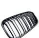 ΓΡΙΛΙΑ ΣΠΟΡ ΔΙΠΛΕΣ ΡΑΒΔΟΙ Gloss Black BMW 3 (F34) Gran Turismo 2013-2020