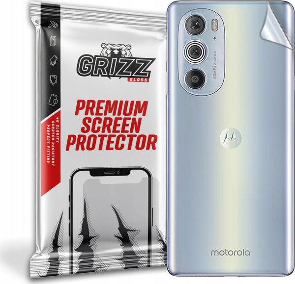 GrizzGlass Προστατευτική Μεμβράνη Πλάτης για Motorola Moto Edge 30 Pro, Αντιχαρακτική, Matte Finish