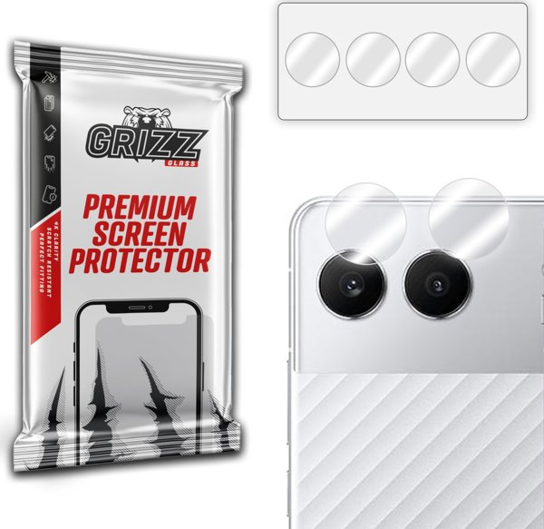 GrizzGlass Προστατευτικό Κάμερας HybridGlass για OnePlus Nord 4, Διαφανές