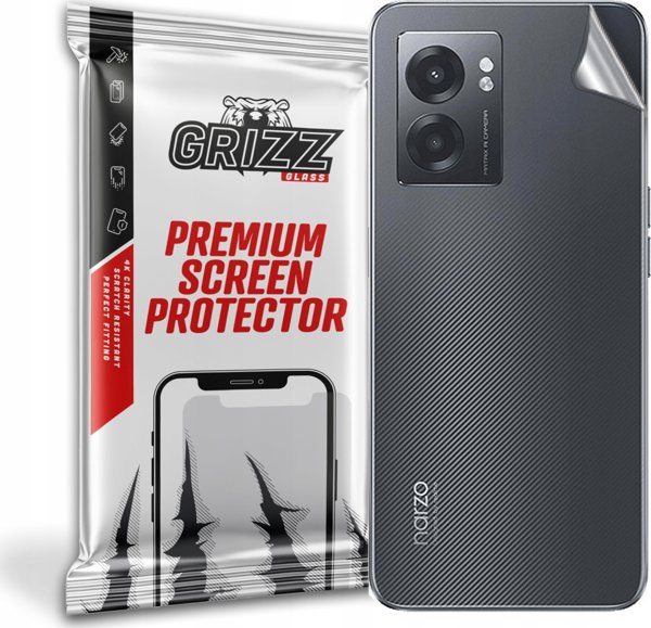 GrizzGlass Προστατευτική Μεμβράνη Πίσω Όψης SatinSkin για Realme Narzo 50 5G - Ανθεκτική Προστασία από Γρατζουνιές