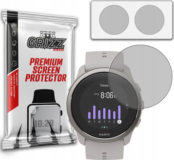 GrizzGlass Ματ Προστατευτικό Φιλμ Οθόνης PaperTouch για Suunto 5 Peak - Anti-Glare & Anti-Fingerprint