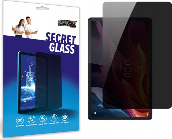 GrizzGlass SecretGlass Γυαλί Προστασίας Οθόνης Privacy για Lenovo Tab K11 Plus