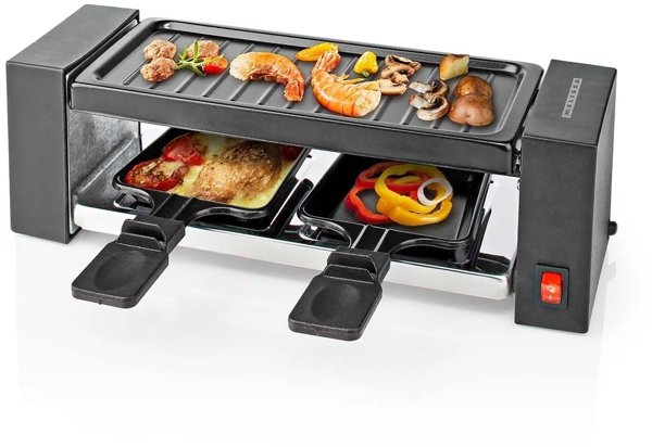Ηλεκτρική Γκριλιέρα Raclette Melissa 400W για 2 Άτομα 16300031