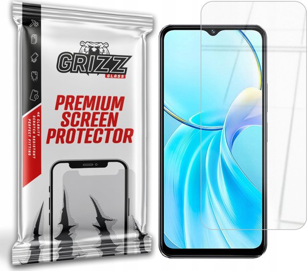 GrizzGlass Υβριδικό Γυαλί Προστασίας Οθόνης για Vivo T3 Lite