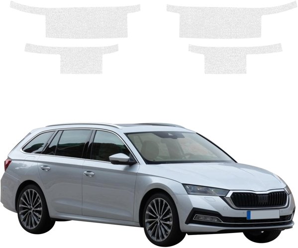 GrizzGlass Bezbarwna powłoka techniczna HeavyDuty Clear na progi do Skoda Octavia 4 Kombi (2019-2024) [4w1] (GRZ21093)