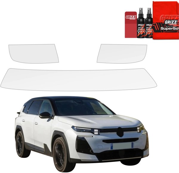 GrizzGlass Bezbarwna folia ochronna BodyShield na próg bagażnika do Citroen C5 Aircross SUV (2025-2026) [3w1] (GRZ19922)