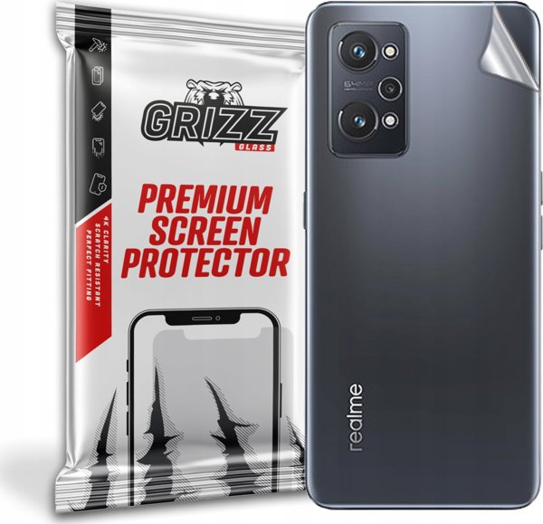 GrizzGlass Προστατευτικό Πλάτης για Realme Q5 Pro, Αντιχαρακτική Μεμβράνη, Satin Finish