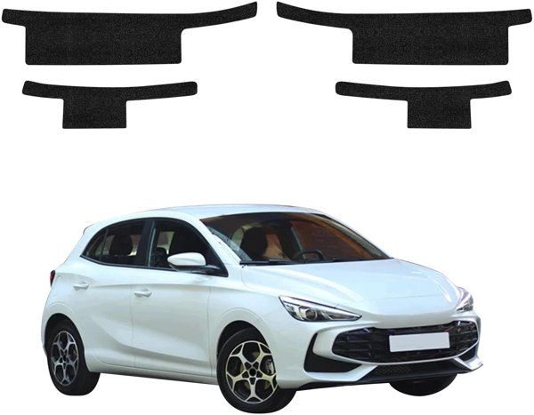 GrizzGlass Czarna powłoka techniczna HeavyDuty Black na progi do MG 3 (2024-2026) [4w1] (GRZ20329)