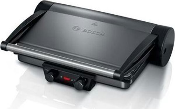 Ηλεκτρική Σχάρα Bosch TCG4215, 2000W, Με Αντικολλητικές Αφαιρούμενες Πλάκες, 32.8 x 23.8 cm