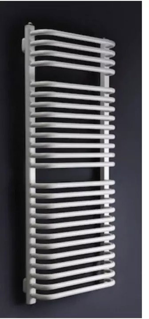 GRL-G/KP-1150X430-B / AQUAFORM / KUMIKO PLUS / Θερμαντικό μπάνιου με κρεμάστρες 1150X430 λευκό 471W / AQ.801-251411