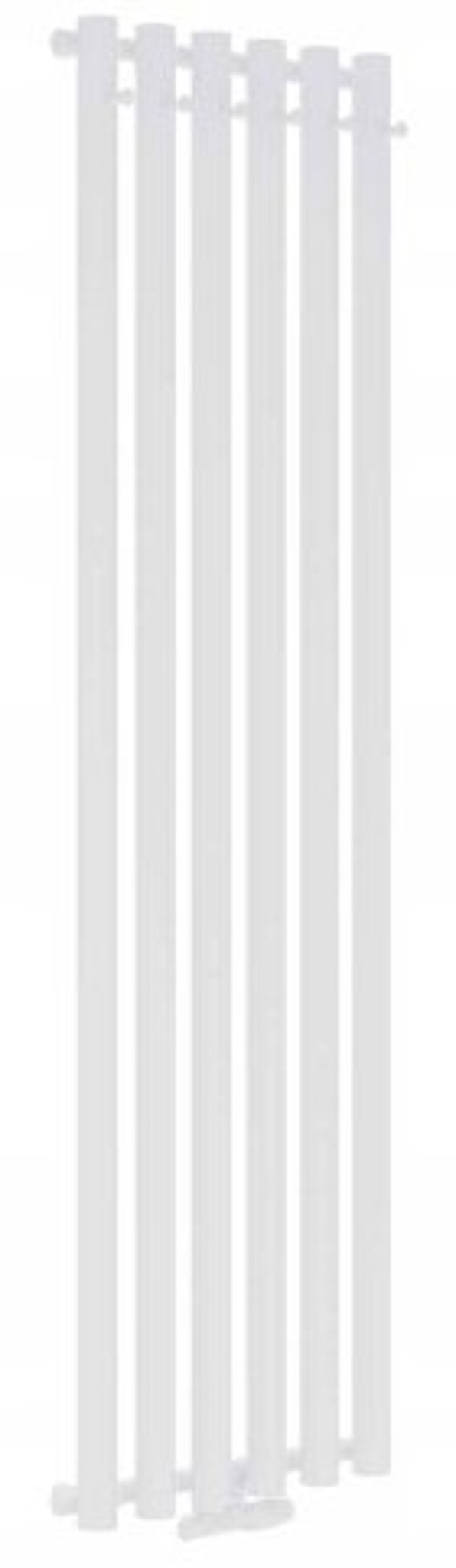 Alkotest Καλοριφέρ Μπάνιου Κάθετο, 1800x512mm, 742W, Λευκό, Σύνδεση Κάτω 50mm με Κρεμάστρες