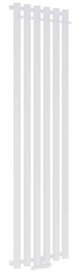 Alkotest Καλοριφέρ Μπάνιου Κάθετο, 1800x512mm, 742W, Λευκό, Σύνδεση Κάτω 50mm με Κρεμάστρες