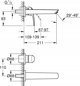Grohe Eurosmart 2-otworowa bateria umywalkowa Rozmiar M