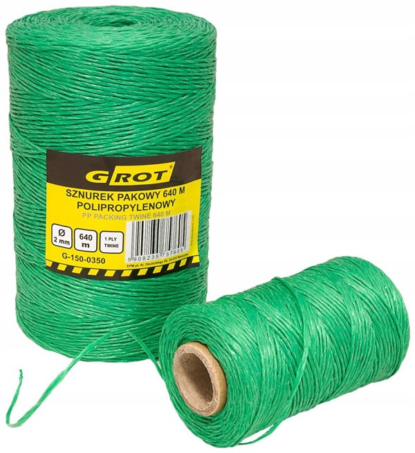 Grot SZNUREK POLIPROPYLENOWY PAKOWY  2MM 640MB