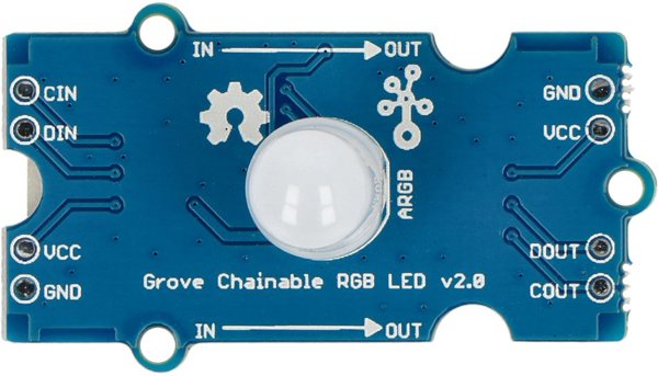 Grove, RGB LED v2.0, modulis su RGB diodu