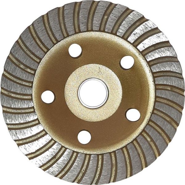 Διαμαντένιος Δίσκος Λείανσης Grot G-Turbo, 125mm, για Σκυρόδεμα και Πέτρα, Υγρή και Ξηρή Κοπή