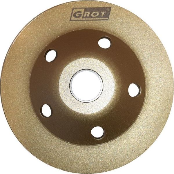 Διαμαντένιος Δίσκος Λείανσης Grot G-Turbo, 125mm, για Σκυρόδεμα και Πέτρα, Υγρή και Ξηρή Κοπή