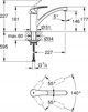 Grohe jednouchwytowa bateria do zlewozmywaka matowa czarna DN 15 332812433