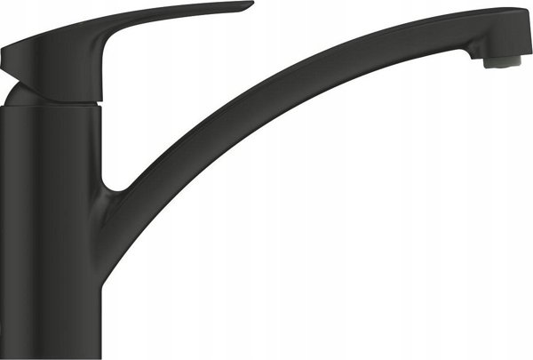 Grohe jednouchwytowa bateria do zlewozmywaka matowa czarna DN 15 332812433