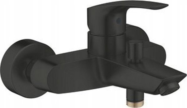 Grohe Grohe jednouchwytowa bateria wannowa Eurosmart czarny mat 333002433
