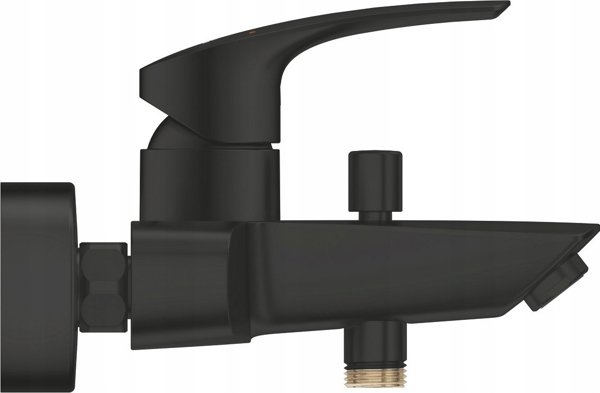 Grohe Grohe jednouchwytowa bateria wannowa Eurosmart czarny mat 333002433