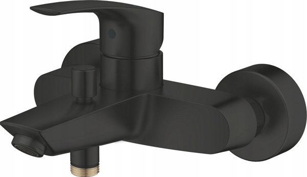 Grohe Grohe jednouchwytowa bateria wannowa Eurosmart czarny mat 333002433