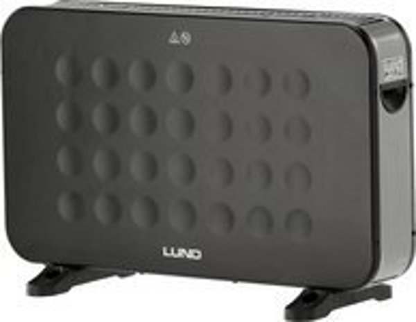 Grzejnik Toya LUND CONVECTOR HEATER 2000W BLACK