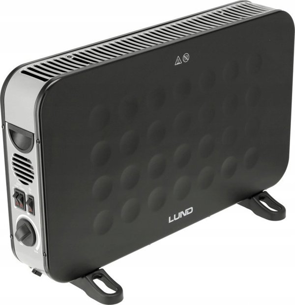 Grzejnik Toya LUND CONVECTOR HEATER 2000W BLACK
