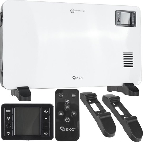 Θερμαντικό Σώμα Μεταφοράς Geko G80444 1500W-2000W - Λευκό