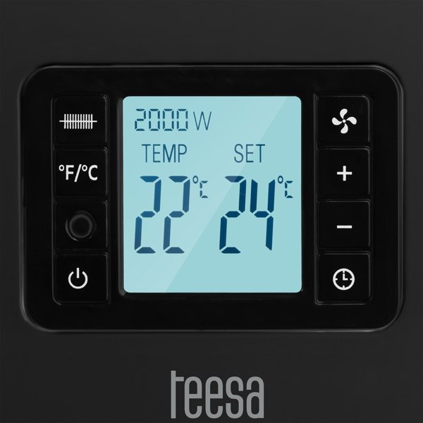 Teesa Θερμαντικό Σώμα Μεταφοράς, Μαύρο