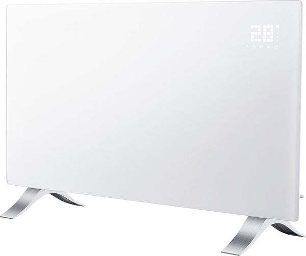 Neo 90-093 Ηλεκτρικό Θερμαντικό Σώμα Convector 1000W, Γυάλινη Επιφάνεια, Λευκό