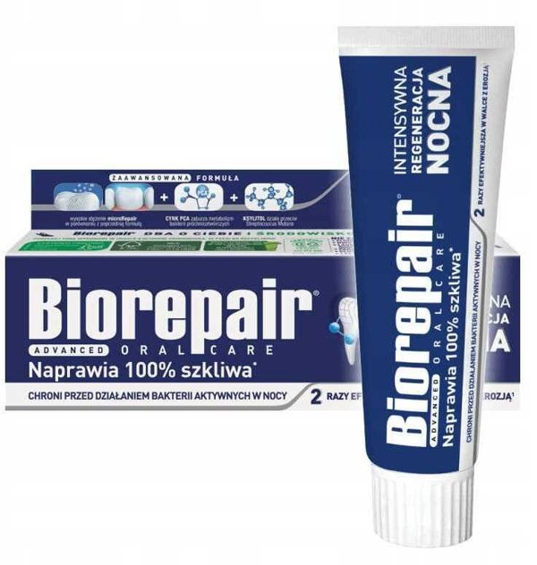 GSK BIOREPAIR Intensywna Regeneracja Nocna Οδοντόκρεμα 75ml