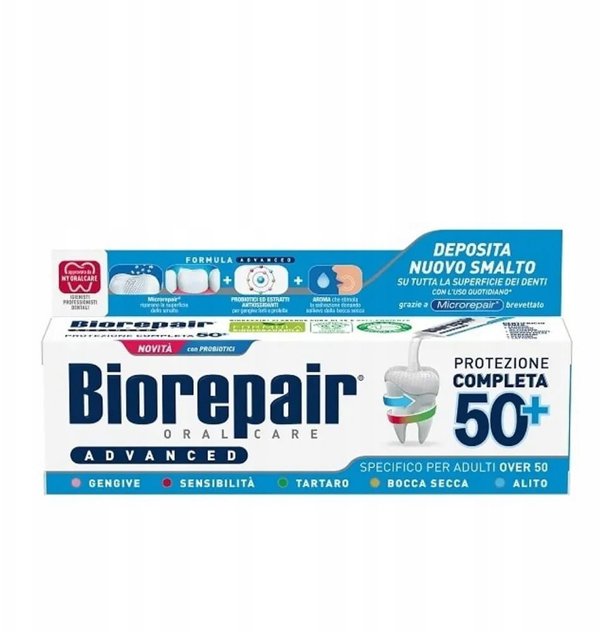 GSK BIOREPAIR Advanced Οδοντόκρεμα για Ενήλικες 50+ 75ml