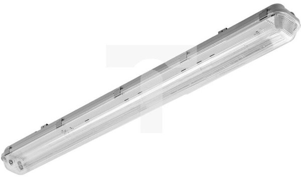 GTV G-TECH Oprawa hermetyczna 1x120 T8 LED-J, G13, AC220-240V, 50/60Hz, IP65 ,IK06, ABS/PS, szary