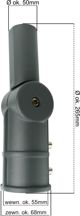 GTV Adapter regulowany do lamp slupow ulicznych LED 100W SA2 0864