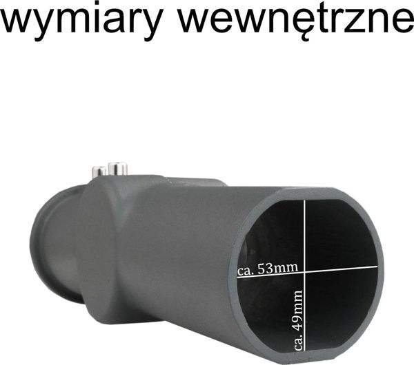 GTV Adapter regulowany do lamp slupow ulicznych LED 100W SA2 0864