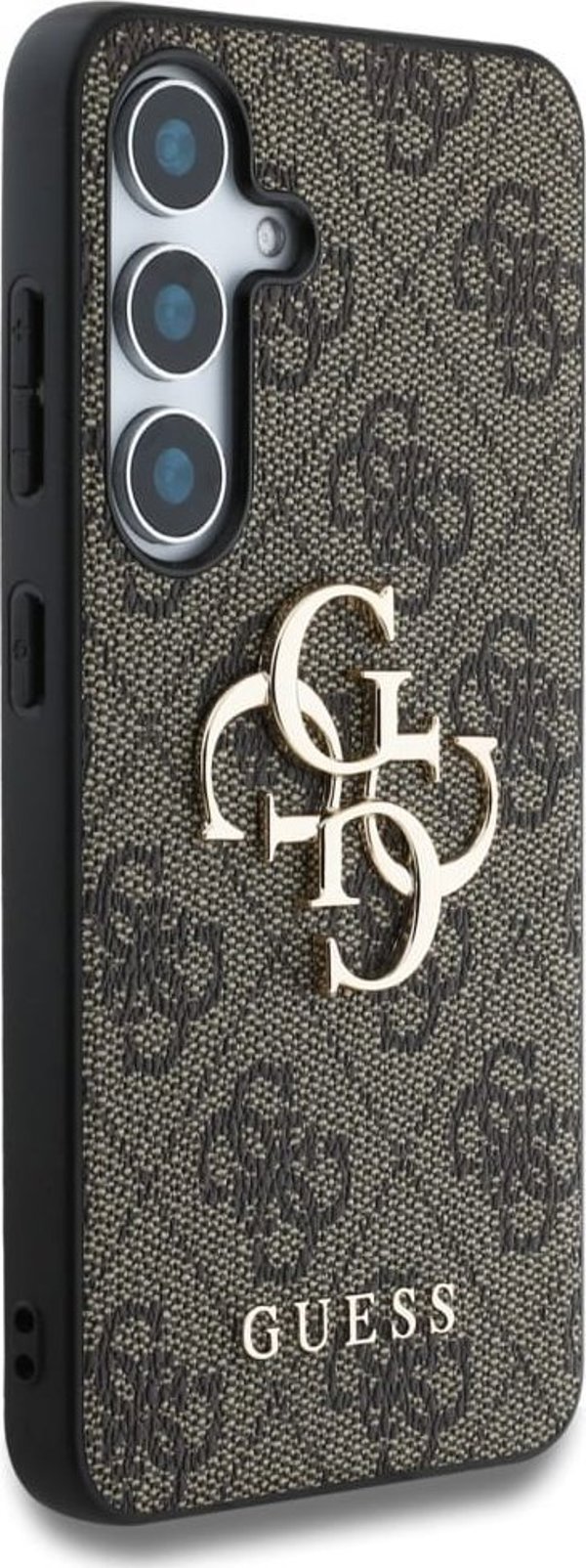 GUESS θήκη για SAMSUNG S25 GUHCS25S4GMGBR (4G PU Big Logo) καφέ