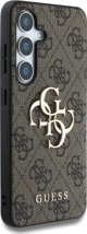 GUESS θήκη για SAMSUNG S25 GUHCS25S4GMGBR (4G PU Big Logo) καφέ