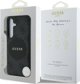 Θήκη Guess 4G Round Patch Classic Logo MagSafe για Samsung Galaxy S25 Plus μαύρο