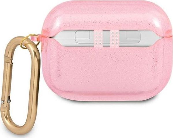 Guess Θήκη AirPods Pro Glitter Συλλογή - Ροζ