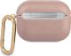 Guess Θήκη AirPods Pro Saffiano Script Metal Collection, Ροζ, Οικολογικό Δέρμα