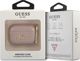 Guess Θήκη AirPods Pro Saffiano Script Metal Collection, Ροζ, Οικολογικό Δέρμα