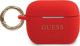 Guess Etui ochronne GUACAPSILGLRE Silicone Glitter do AirPods Pro czerwone