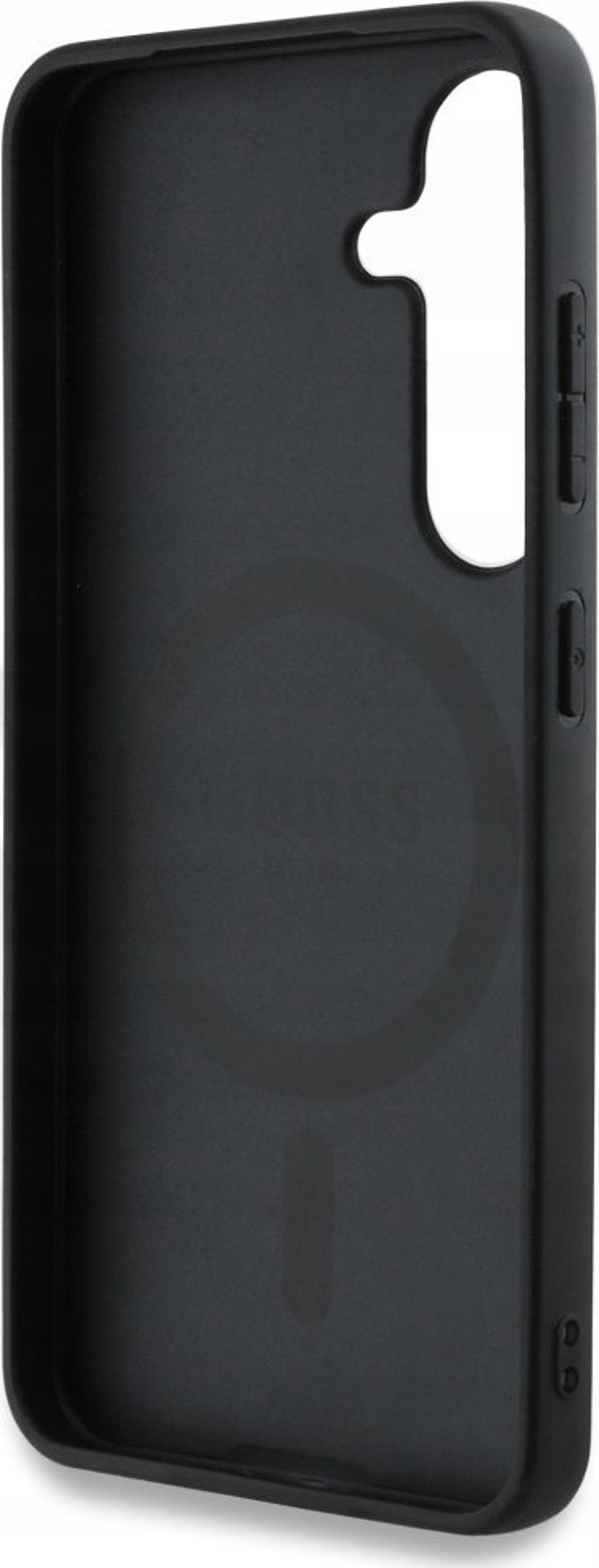 GUESS θήκη για SAMSUNG S25 Plus GUHMS25MG4GFRW (Μαγνητικό PU 4G Δαχτυλίδι Κλασικό Λογότυπο) καφέ