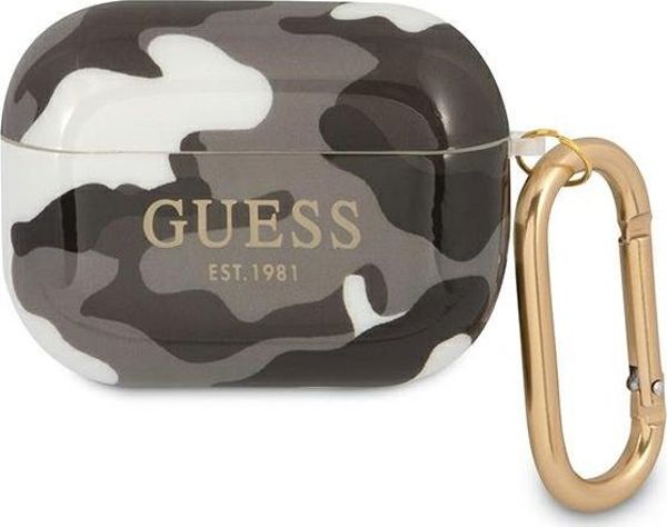 Guess Θήκη Προστασίας AirPods Pro Camo Collection - Καφέ