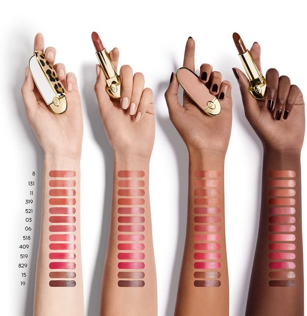 GUERLAIN Rouge G Satin Wklad Pomadki 510 Le Rouge Vibrant 3,5g