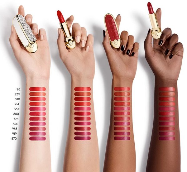 GUERLAIN Rouge G Satin Wklad Pomadki 510 Le Rouge Vibrant 3,5g