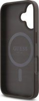 Guess GUHMP16SP4SM4MW iPhone 16 6.1" καφέ/καφέ σκληρή θήκη 4G Μικρό Κλασικό MagSafe