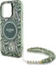 Guess GUHMP16XHCPOFPA iPhone 16 Pro Max 6.9" πράσινο/green σκληρή θήκη IML Flowers Allover Electro With Pearl Strap MagSafe